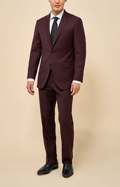 Burgundy Suit